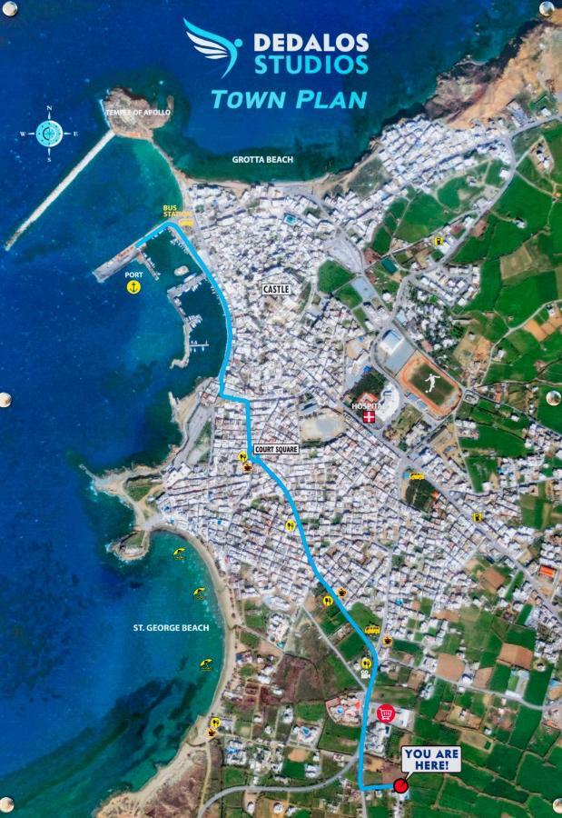 Dedalos Studios Naxos Naxos City Exterior foto